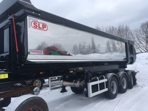 3-axlad Tipptrailer, Finland