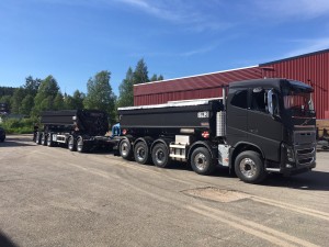 90-tons sligekipage, Kaunisvaara/Sverige